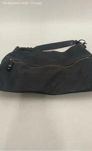Cole Haan Womens Black Leather Inner And Outer Pockets Lightweight Tote Bag - Picture 1 of 6