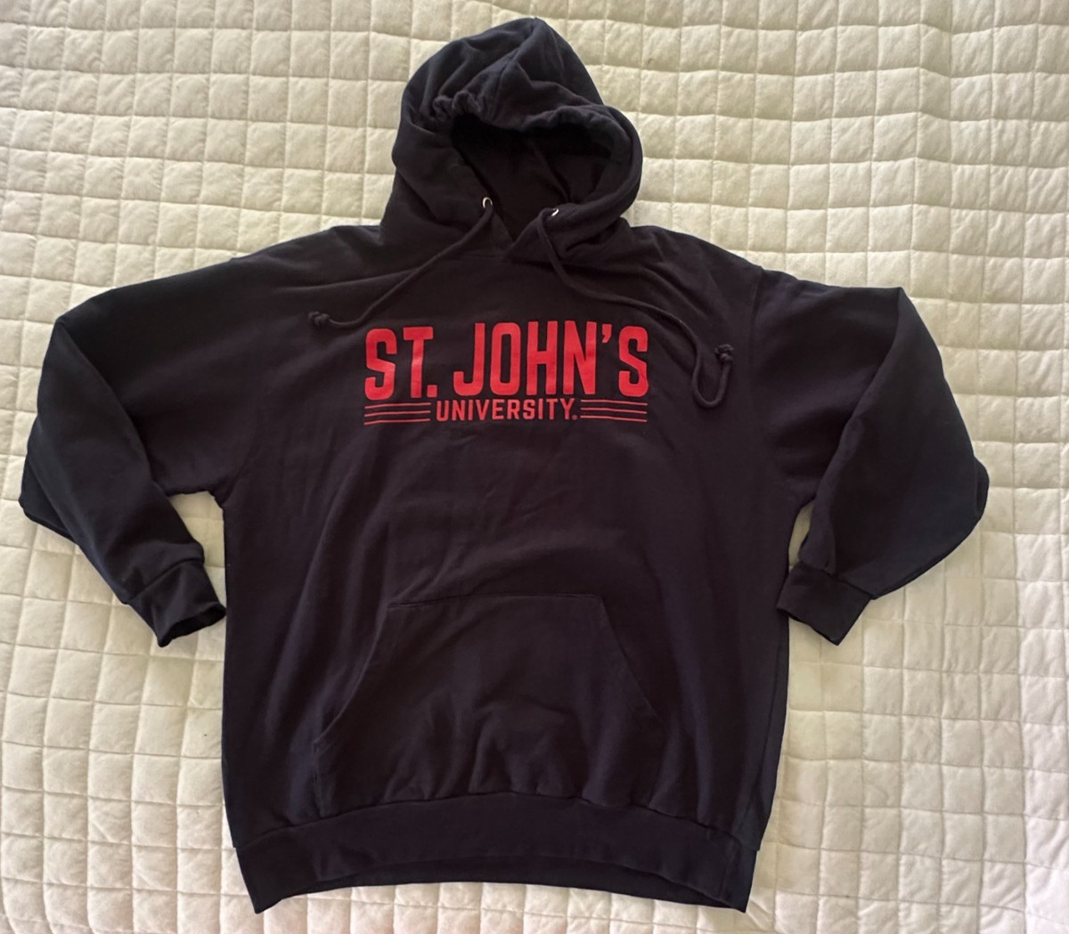 St Johns Sweatshirt John'S University Adult Pullover Hoodie