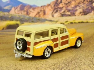 Restomod 1948 Ford/Mercury V8 Golden Maple Woody Wagon 1/64 Scale Limited Edit A - Picture 1 of 5