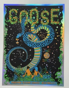 Póster Goose The Band MSG Madison Square Garden NY 2025 Oficial #’d X/200 ¡LÁMINA! - Imagen 1 de 19