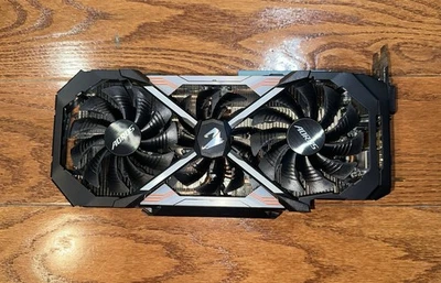 GIGABYTE AORUS GeForce GTX 1080 11GB Graphics Card (GV-N108TAORUS-11GD) - Image 1 of 4