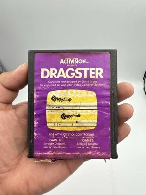 Dragster (Atari 2600) CLEANED & TESTED - Image 1 of 3