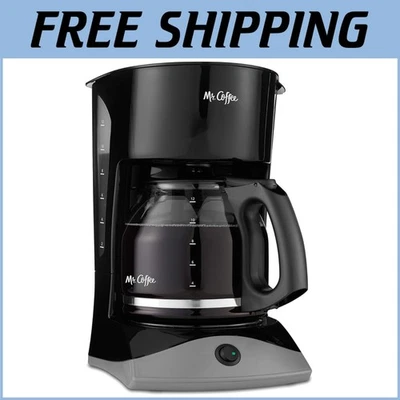 Effortless 12-Cup Coffee Maker with User-Friendly Auto Pause Functionality - Image 1 of 4