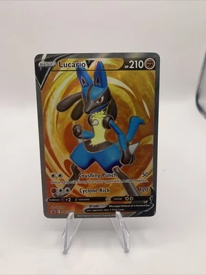 Lucario V SWSH213 SWSH: Sword & Shield Promo Cards Holo - Image 1 of 2