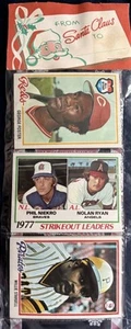 1978 Topps Holiday Rack Pack W/ HOFers N. RYAN, W Stargell, P Niekro & G Foster - Picture 1 of 6