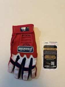 Jorge Soler Signed Autographed Game Used  Batting Glove Atlanta Braves . JSA Coa - Picture 1 of 3