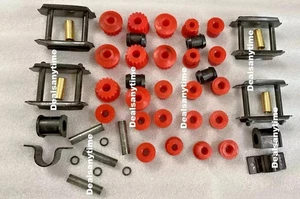 Fit For Suzuki Samurai Complete Polyurethane Suspension Leaf Spring Bushing Kit - Picture 1 of 2