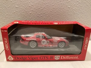 Rare AutoArt Sports Car 1:18 Scale Dodge Viper GTS-R #91 Rolex 24 Daytona Signed - Picture 1 of 8