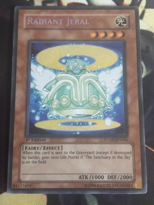 Yugioh: Radiant Jeral - STON-EN066 - Secret Rare - 1st Edition - MP - Image 1 of 4