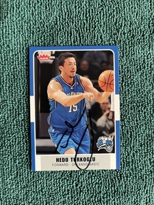 Fleer Hedo Turkoglu #53 2007-08 autógrafo firmado a mano - Imagen 1 de 2