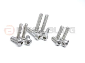 Aprilia Tuono 1000 R 2006-2010 Edelstahl Stockschrauben vorne & hinten - Bild 1 von 6