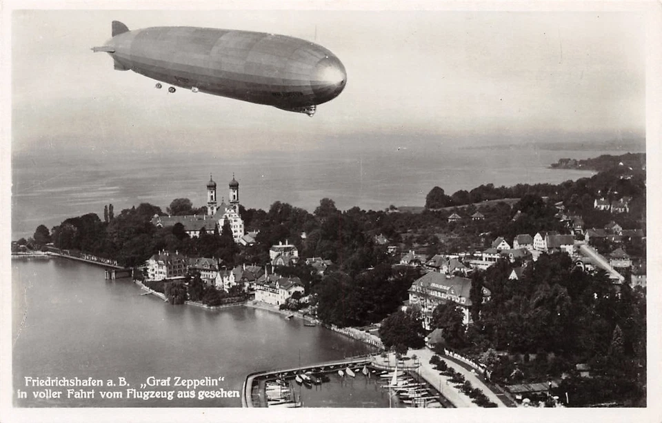 772061) Zeppelin AK Graf Zeppelin in Friedrichshafen  - Bild 1 von 1