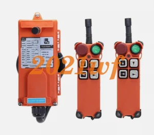 F21-4S Industrial Wireless Crane Remote Control 4key Transmitter*2 Receiver*1 - Picture 1 of 5