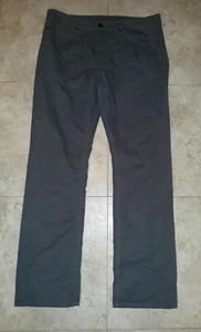 Buffalo David Bitton Mens Pants Size 36 Gray Sam-X Slim Straight Stretch - Picture 1 of 7