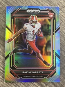 Rakim Jarrett, 2023 Prizm Draft Picks, Silver Prizm, RC, #198, Tampa Bay Bucs