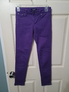 Tractor Purple Skinny Jeans Youth 12 Excellent Condition - Picture 1 of 10