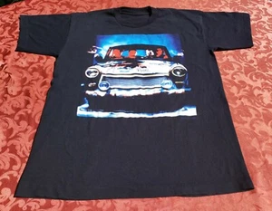 U2 OFFICIAL VINTAGE SOUVENIR BLACK SHIRT EUROPEAN ZOO TV TOUR 1992 XL - Imagen 1 de 3