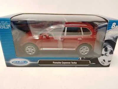 Welly Porsche Cayenne Turbo black metallic red 2002 1/24 WE22400-2RD - Immagine 1 di 2