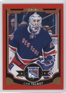 2015-16 O-Pee-Chee Red Border Cam Talbot #329