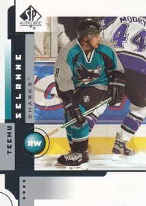 2001-02 SP Authentic Hockey #71 Teemu Selanne