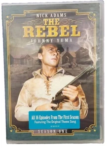 New Sealed The Rebel: Season ONE 1 DVD 1960 Western Johnny Yuma Cowboy Classic - Imagen 1 de 2