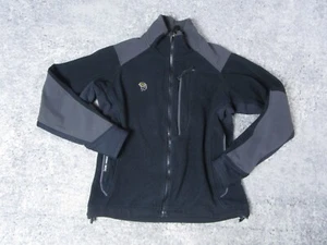 Mountain Hardwear Jacke Damen 6 Core Windstopper Fleece Camping Wandern schwarz - Bild 1 von 11