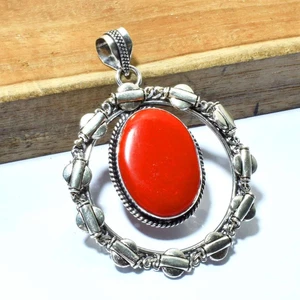 Coral Handmade Ocassion Pendant Jewelry AP 19294 - Picture 1 of 1