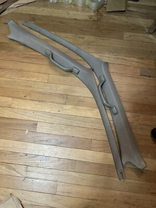 1996-2002 Toyota 4runner 4Runner Oak A Pillar Trim Set Oem w/ grab handles LA45 - Picture 1 of 11