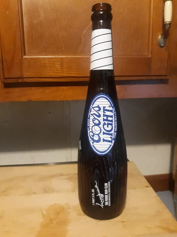 Coors Light Baseball Bat Bottle 500 Home Run Club Reggie Jackson Empty Cover