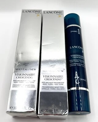 Lancome Visionnaire Crescendo Progressive Night Peel 1 oz. X 2~ NIB - Image 1 of 3