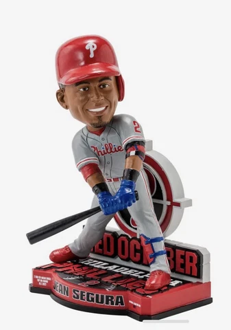 JEAN SEGURA Philadelphia Phillies Red October Game Breaker Bobblehead MLB, FOCO Cover
