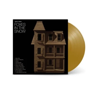 Jason Isbell Foxes in the Snow Limited Edition Metallic Gold Vinyl LP New - Image 1 of 4
