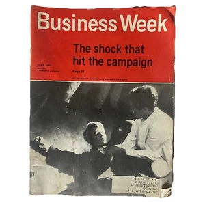 Business Week Magazine: June 8 1968 - The Shock That Hit The Campaign - Picture 1 of 1