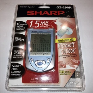 Sharp Wizard Organizer OZ-290H USB 1,5 Mo pour Microsoft Outlook, vérification orthographique, neuf - Photo 1 sur 10