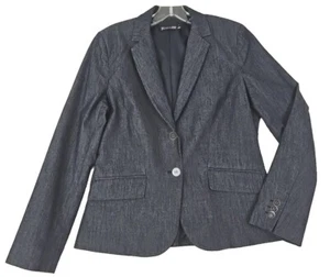 7th Avenue Design Studio ~Woman Size 8~ Blue Jean Color Blazer Jacket NWOT. - Picture 1 of 12