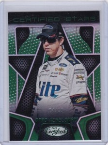 Brad Keselowski 2018 Panini Certified Emerald Green Certified Stars CS15, 04/10