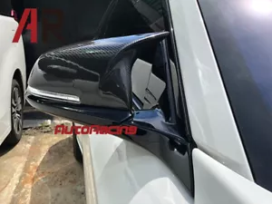 M3 Style 3K Carbon Fiber Mirror Replacement Covers For BMW F30 / F31 3-Series - Picture 1 of 3