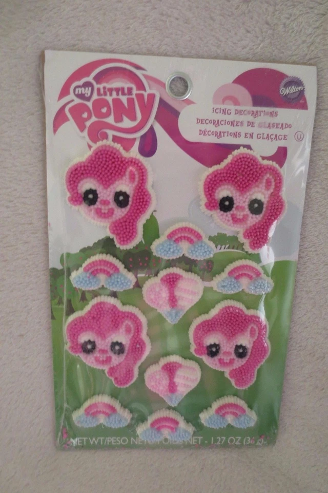 Decoração de bolo Wilton My Little Pony, cobertura de cupcakes nova - Imagem 1 de 4