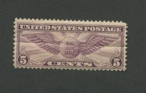 United States Air Mail Postage Stamp #C12 MNH F/VF Large Tear Space Filler - Picture 1 of 2