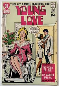 YOUNG LOVE #87 FVF 7.0 ow/w pages DC romance 1971