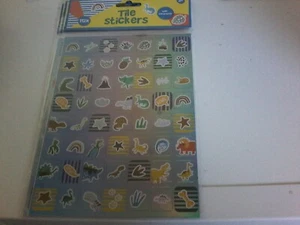 2 SHEETS TILE STICKERS FOR SCRAPBOOKING NEW MIX (O) - Picture 1 of 1