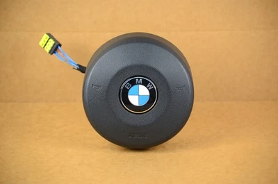 Airbag de volante de motorista BMW M6 2012-2019 preto original do fabricante - Imagem 1 de 4