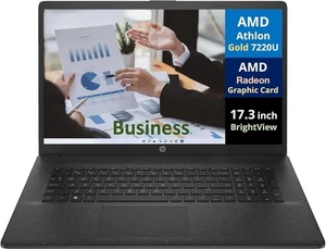 Portátil empresarial HP 17,3" insignia HD+ AMD Athlon dorado 7220U 8 GB RAM 512 GB PCIe - Imagen 1 de 7