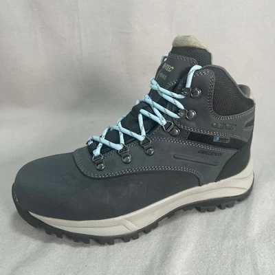 Hi-Tec Altitude VI Waterproof Grey Leather Women's Hiking Boots Lightweight 8 - Image 1 of 4