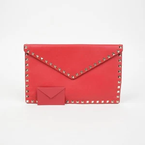 Valentino Rockstud Envelope Clutch 2P0P56 149042167 - Picture 1 of 11