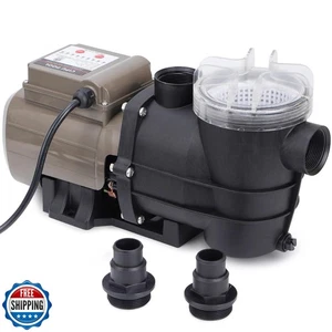 Bomba de piscina CIPU con temporizador 2700GPH 115V potente autocebante sobre el suelo Swi - Imagen 1 de 5