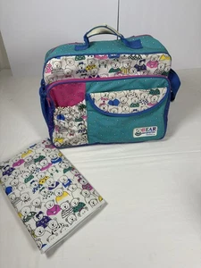 Vintage Gerber Bear Necessities Wickeltasche groß 16" Bären mit Wickelunterlage Rarität - Bild 1 von 15