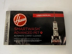 Hoover smartwash advanced pet professional series Instruction Manual - Picture 1 of 3