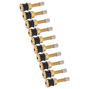 TR500 Clamp In Valve Stem Tire Valve Stem 10 Pcs For Bus - Picture 1 of 22