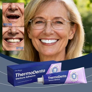 Premium Thermoplastic Denture Adhesive Strong-Denture-Adhesive Lasting 40g B8X3 - Picture 1 of 17